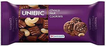 UNIBIC CHOCO NUT COOKIES 75G